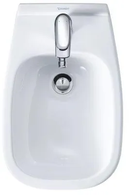 Zdjęcie produktu dla DURAVIT 2257150000 Bidet naścienny D-Code 545 mm z wyciąganym odpływem, z