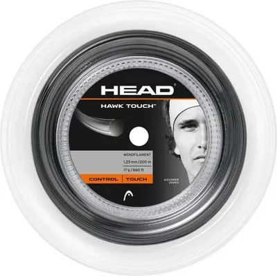 Image de Bobine Head Hawk Touch 200 mètres, 1,25 mm, 17 g, gris-noir, prix conseillé : 200,00 €