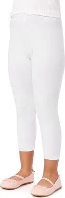 Image de Leggings 3/4 pour fille Merry Style en viscose MS10-131 (blanc, 158)