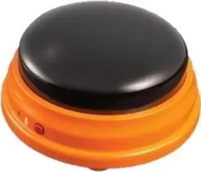 Image de Bouton avec sonnerie et fonction d'enregistrement – couleur aléatoire  - 1 pièce incluse dans le prix