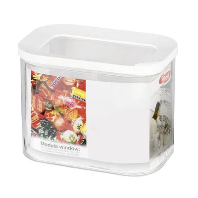 Zdjęcie produktu dla MEPAL 106913030600 MEPAL Vorratsdose Modula 11,4 cm hoch weiß 1,0 l, 1 St.