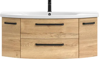 Produktbild von Pelipal Serie 4010 Waschtischunterschrank 4010.821218 Halifax Eiche quer NB 116,3 cm - LIEFERUNG OHNE WASCHBECKEN & ARMATUR