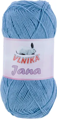 Produktbild von 100g Strickgarn Jana Häkelgarn Strickwolle Häkelwolle Baby-Wolle, Farbauswahl, Farbe:hellblau