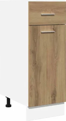 Produktbild von vidaXL Schubunterschrank Lyon Artisan-Eiche 30x46x81,5 cm Holzwerkstoff