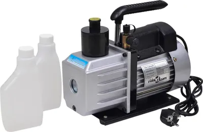 Produktbild von vidaXL Vakuumkammer mit 2-stufiger Pumpe 7,4 L