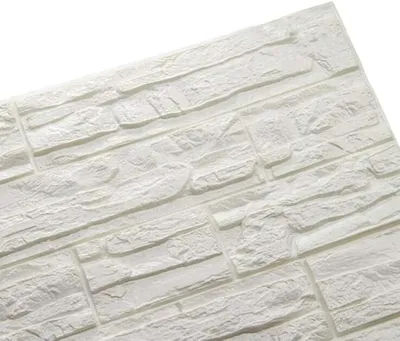 Image de Autocollants muraux 3D, 60 x 60 cm. Panneaux muraux décoratifs 3D adhésifs, papier peint étanche pour la décoration et la rénovation de salons, chambres et cuisines (12 pièces, motif pierre)