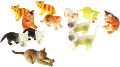 Zdjęcie produktu dla zestaw figurek KOTEK 8szt.