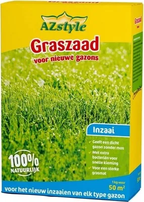 Produktbild von Azstyle Gras-Saatgut Aussaat - 500 Gramm