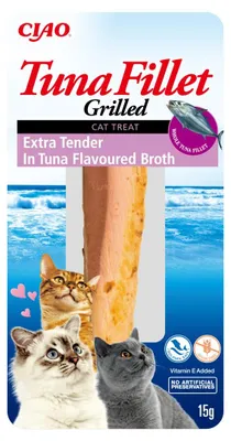 Obrázek produktu pro Churu Cat Tuna Fillet Extra in Tuna Flav.Broth 15g