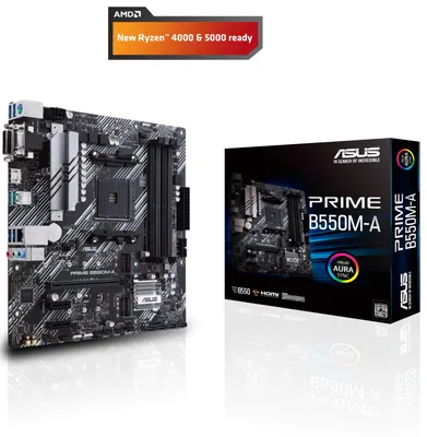 Produktbild von Asus 90Mb14I0-M0Eay0 Prime B550M-A//Am4,B550,Dual M.2,Hdmi,Aura,Mb