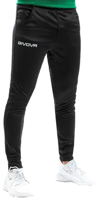 Image de Givova - Pantalon de jogging « P019 » pour homme MR1566 (S) (noir)