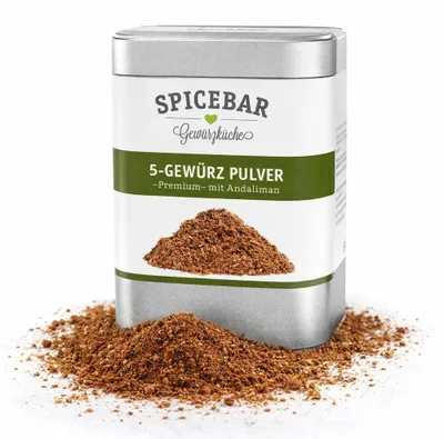 Produktbild von Spicebar 5 Gewürz Pulver 80g