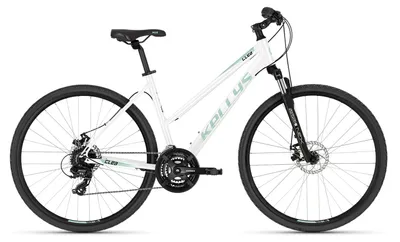 Zdjęcie produktu dla Rower trapezowy Kellys Clea 70 Frost White 28" w kolorze białym