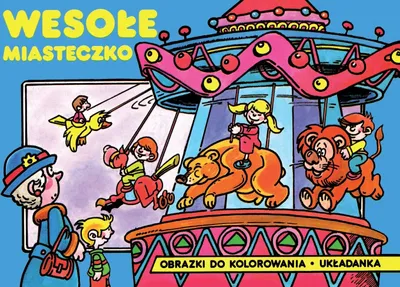 Obrázek produktu pro Wesołe miasteczko książka dla dzieci Ongrys 2024