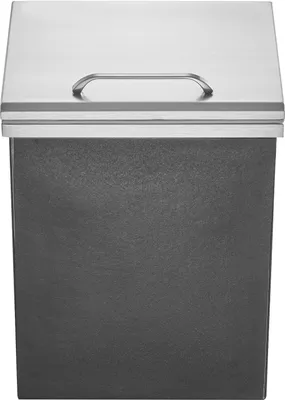 Zdjęcie produktu dla Chłodziarka SucceBuy, 14" L x 12" W x 18" H, chłodziarka do lodu ze stali nierdzewnej z pokrywą na zawiasach, pojemność 40 qt, do kuchni na zewnątrz, z rurą spustową i korkiem, idealna do zimnych napojów i piwa