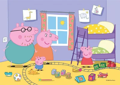 Produktbild von Kinderpuzzle Supercolor - Peppa Pig