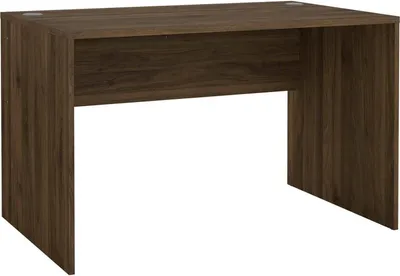 Produktbild von Schreibtisch MaryRead, Mehrzweckschreibtisch, Bürotisch für PC, Eckschreibtisch, 120x75 h74 cm, Nussbaum