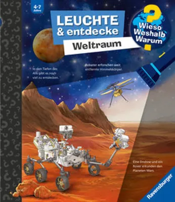 Obrázok produktu pre Wieso? Weshalb? Warum? Leuchte und entdecke - Weltraum