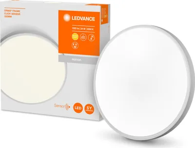 Produktbild von Ledvance LED Wand- & Deckenleuchte weiß rund Ø33,5cm 24W 1320lm warmweiß 3000K Orbis Sensor