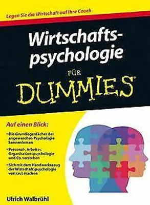 Obrázek produktu pro Wirtschaftspsychologie für Dummies