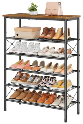 Immagine prodotto di Portascarpe a 6 ripiani per 20-24 paia di scarpe, dal design elegante