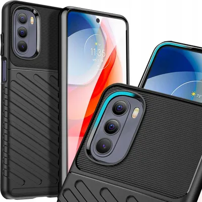 Immagine prodotto di Thunder Case Custodia flessibile blindata Motorola Moto G Stylus 2022 Nero