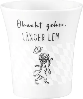 Produktbild von Diva Becher mit Henkel 0,40 l Obacht gem