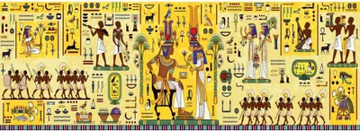 Produktbild von BLUEBIRD Panoramapuzzle Ä gyptische Hieroglyphen 1000 dlks
