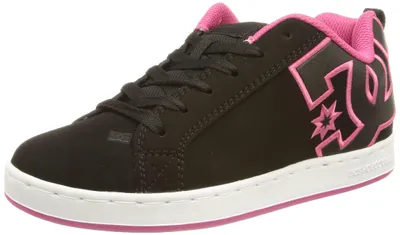 Productafbeelding van DC Shoes Court Graffik dames sneakers, zwart/roze, maat 40.5 EU