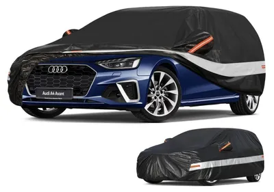 Image de Housse de protection pour coffre de voiture, modèle break, 10 couches, imperméable, noire, pour Audi A4 Avant/Allroad (1994-2025)