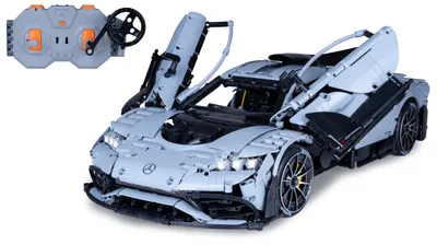 Produktbild von CaDA Set C61503W Mercedes-AMG ONE 1:8 grau 2,4GHz Bricks