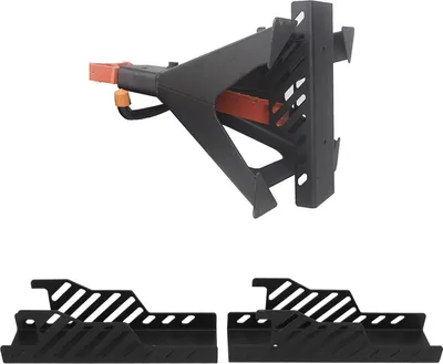Image de 2 supports pour cric, support mural robuste, support de rangement, capacité de charge élevée, support, étagère de rangement