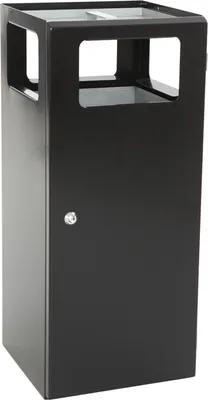 Produktbild von Ascher-Papierkorb Pyramide (Basis) schwarz (31708666)