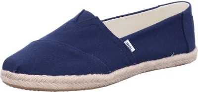 Produktbild von Toms Alpargata Rope Frauen Recycelt Le wand Vegane Schlupf Auf Turnschuhe Mar e – 7,5 Großbritannien - 41 EU - 9,5 US / Marine
