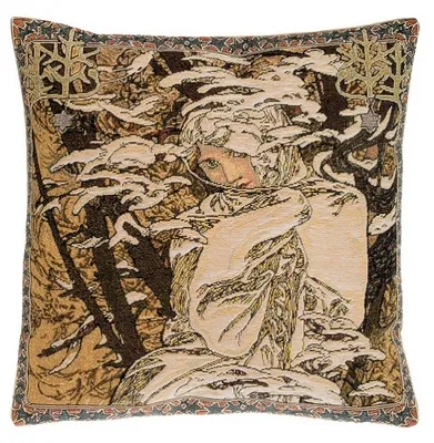 Produktbild von Gobelin Kissen Mucha Winter
