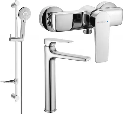 Produktbild von Mexen Lynx DF40 Brausegarnitur, Chrom - 745914DF40-00