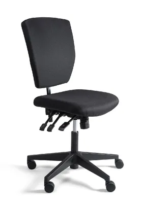 Zdjęcie produktu dla Krzesło kasowe, 910–1190 mm, plastikowa podstawa