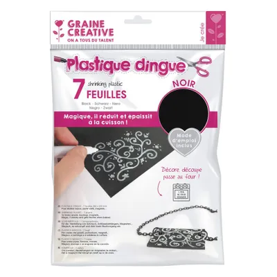 Immagine prodotto di Graine Creative Shrink wrap set nero 7 pezzi - 1 set