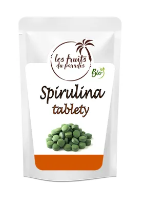 Obrázek produktu pro Spirulina tablety 500 mg BIO 1 kg LES FRUITS DU PARADIS