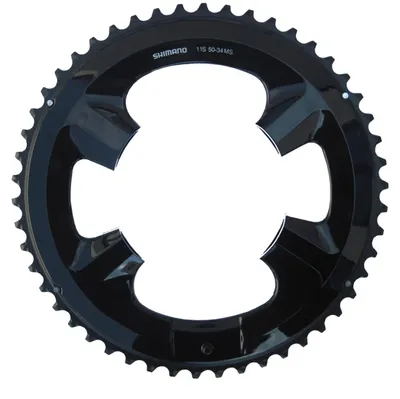 Produktbild von Shimano 2x11s Kettenblatt (MS) 50t FC-RS510 schwarz