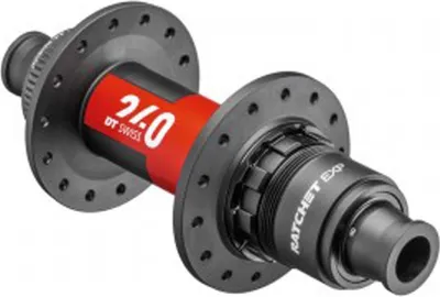 Image de Moyeu arrière DT Swiss 240 MTB Disc Brake 142mm/12mm TA, 28 L., CL, Sram XD, noir