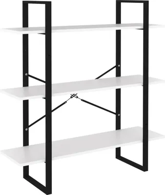 Zdjęcie produktu dla vidaXL Regał biały 100x30x105 cm Materiał drewnopochodny