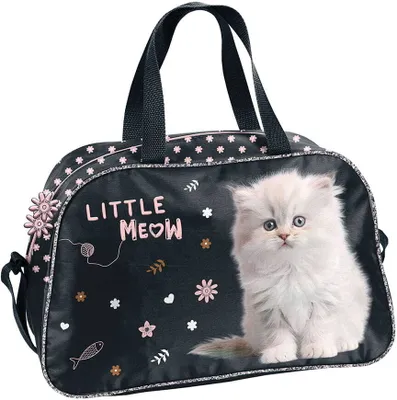 Produktbild von PASO Sporttasche Kinder Mädchen Katze