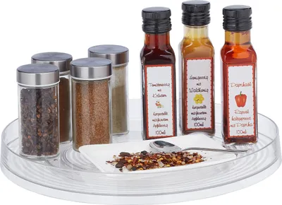 Produktbild von relaxdays Przezroczysty gramofon do kuchni