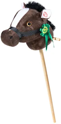 Produktbild von Heunec STECKENPFERD mit Plakette Dunkelbraun