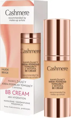Obrázok produktu pre Cashmere Hydratačný krémový tónovací podklad s ektoínom Nude Beige, 30 ml