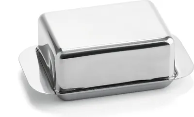 Produktbild von Weis Butterdose aus Edelstahl - 1/4 Pfund für 125 g
