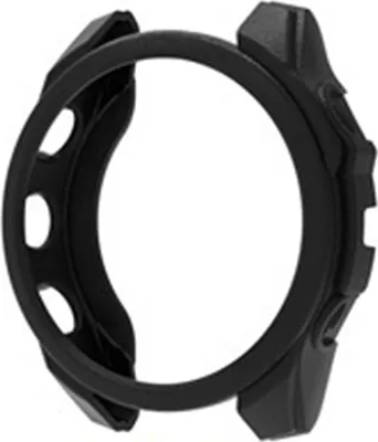 Obrázek produktu pro INF TPU pouzdro na hodinky - černá kožená textura pro Garmin Fenix 8 (51 mm)