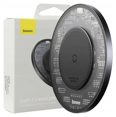Produktbild von Baseus Simple 2 Wireless Charger 15W Cluster Black