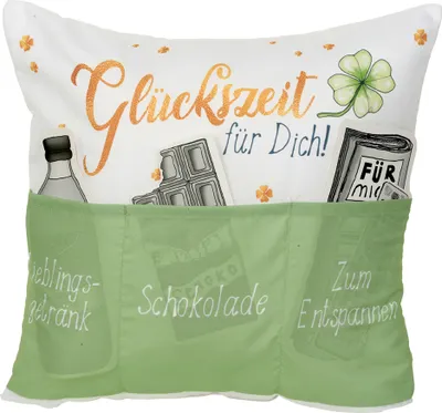 Produktbild von HERGO Sofahelden Kissen "Glückskissen"